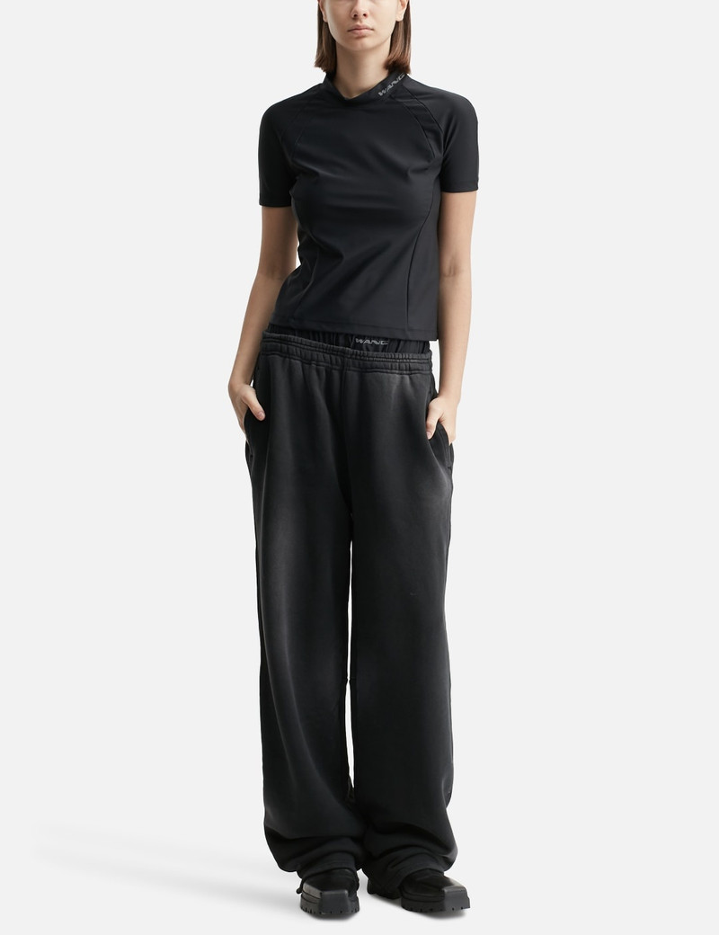alexanderwang.t PRESTYLED BIKE SHORT SWEATPANTS outlook