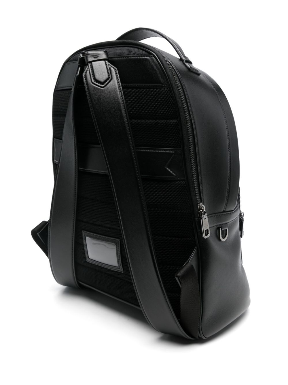 logo-plaque backpack - 3