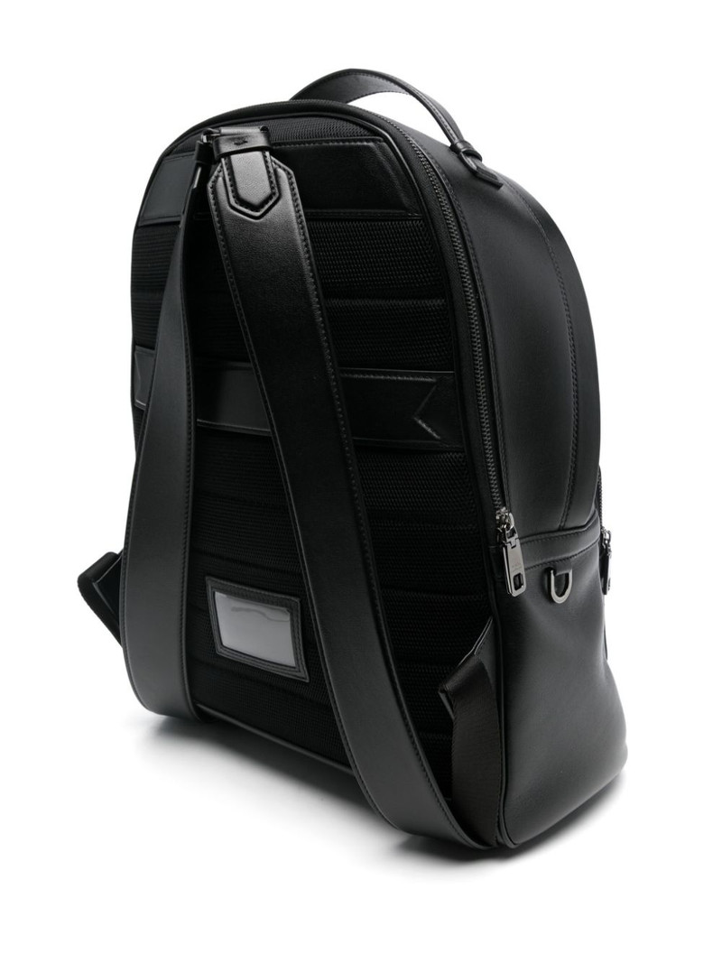 logo-plaque backpack 3