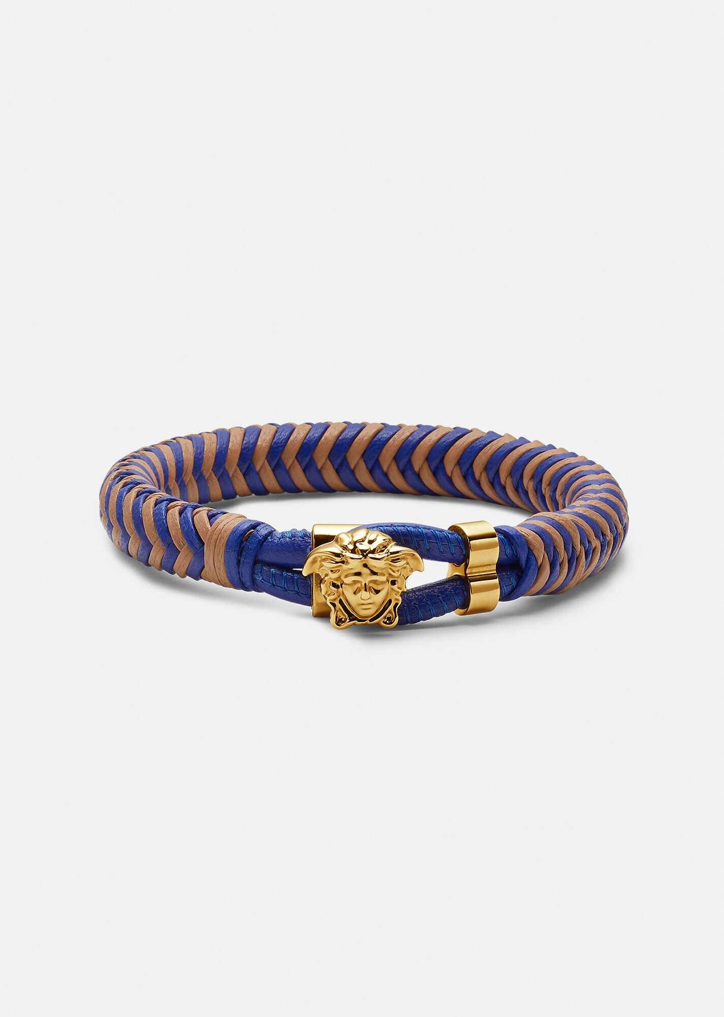 Medusa Leather Bracelet - 1