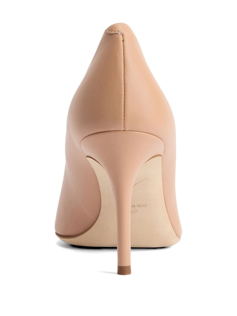 leather covered court shoes 3