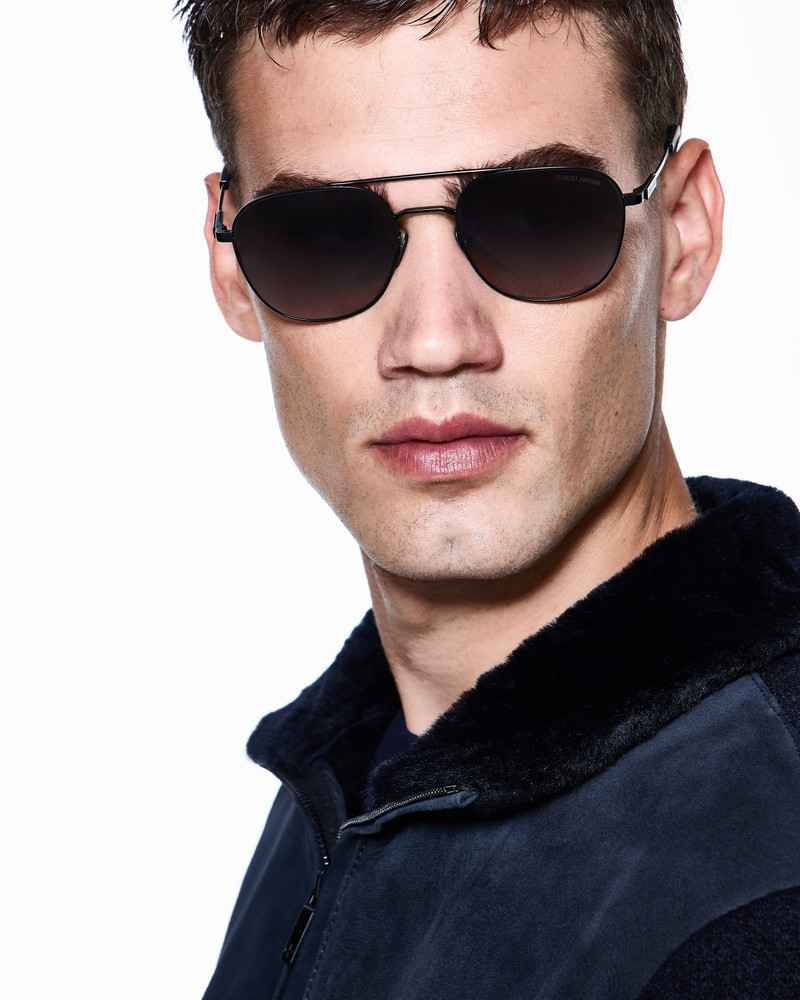 GIORGIO ARMANI MEN’S SQUARE SUNGLASSES outlook