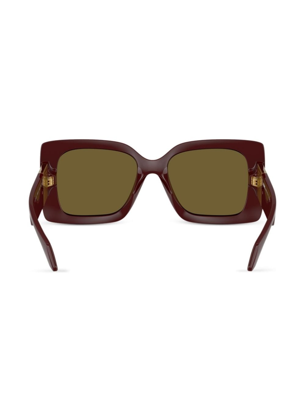 Medusa-plaque oversized-frame sunglasses - 4