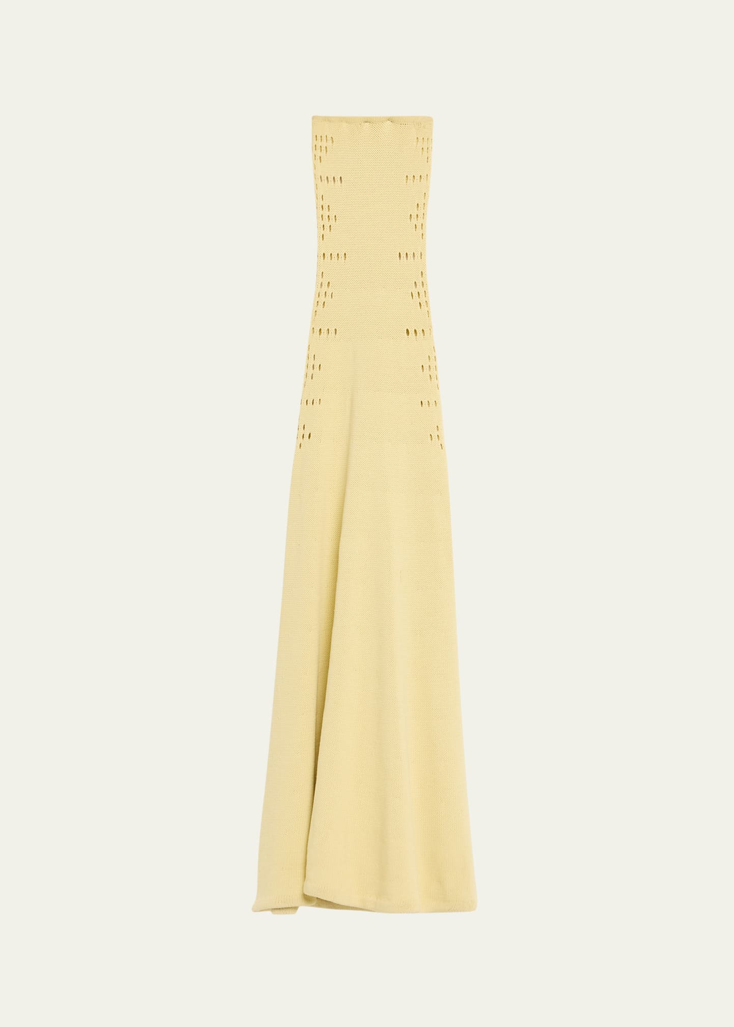 Mavis Cutout Strapless Knit Maxi Dress - 1