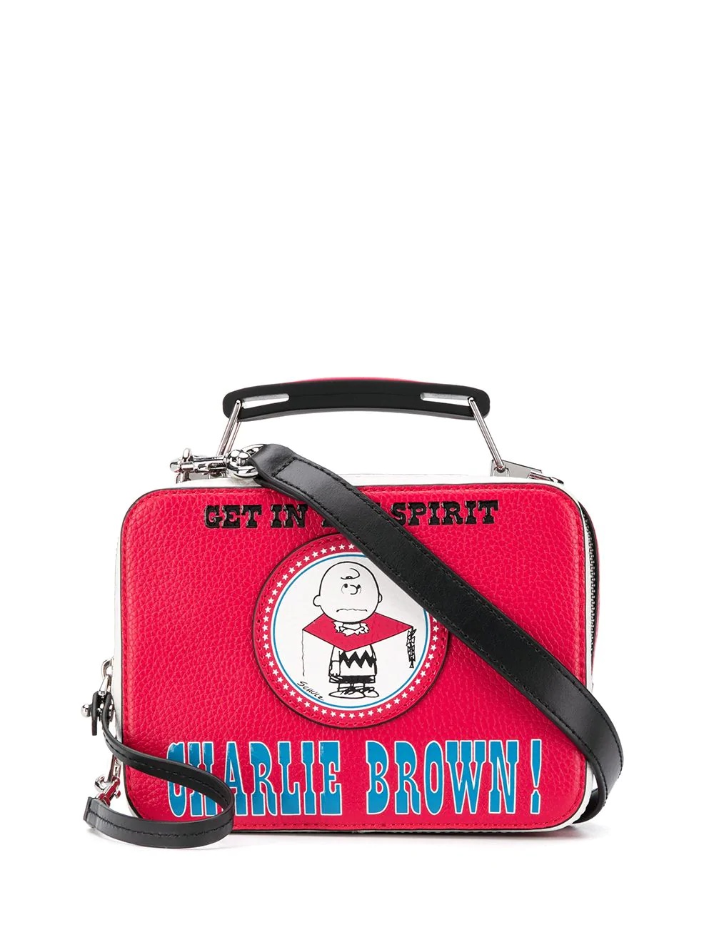 x Peanuts Americana The Box crossbody bag - 1