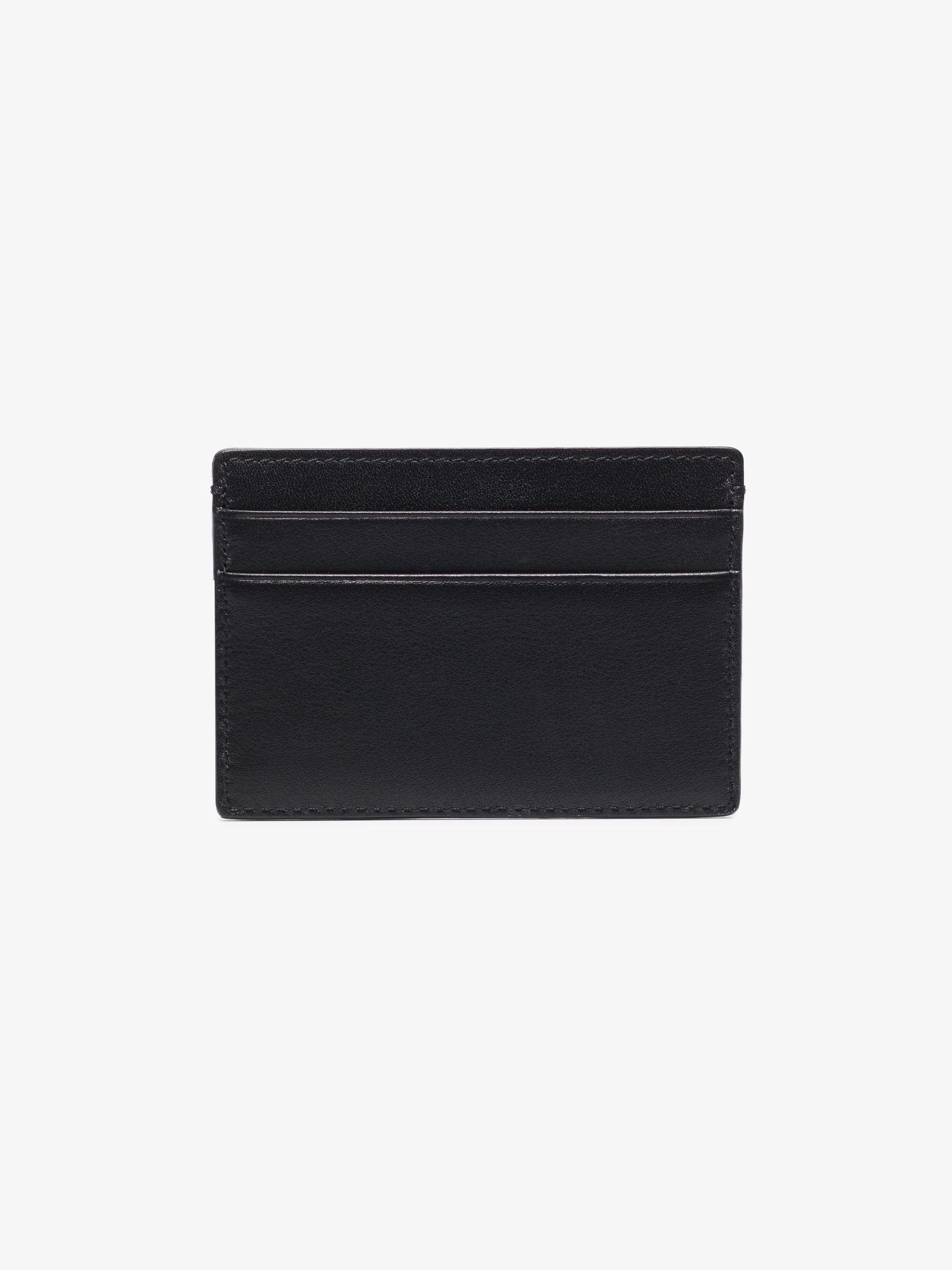 Black La Medusa leather card holder - 2