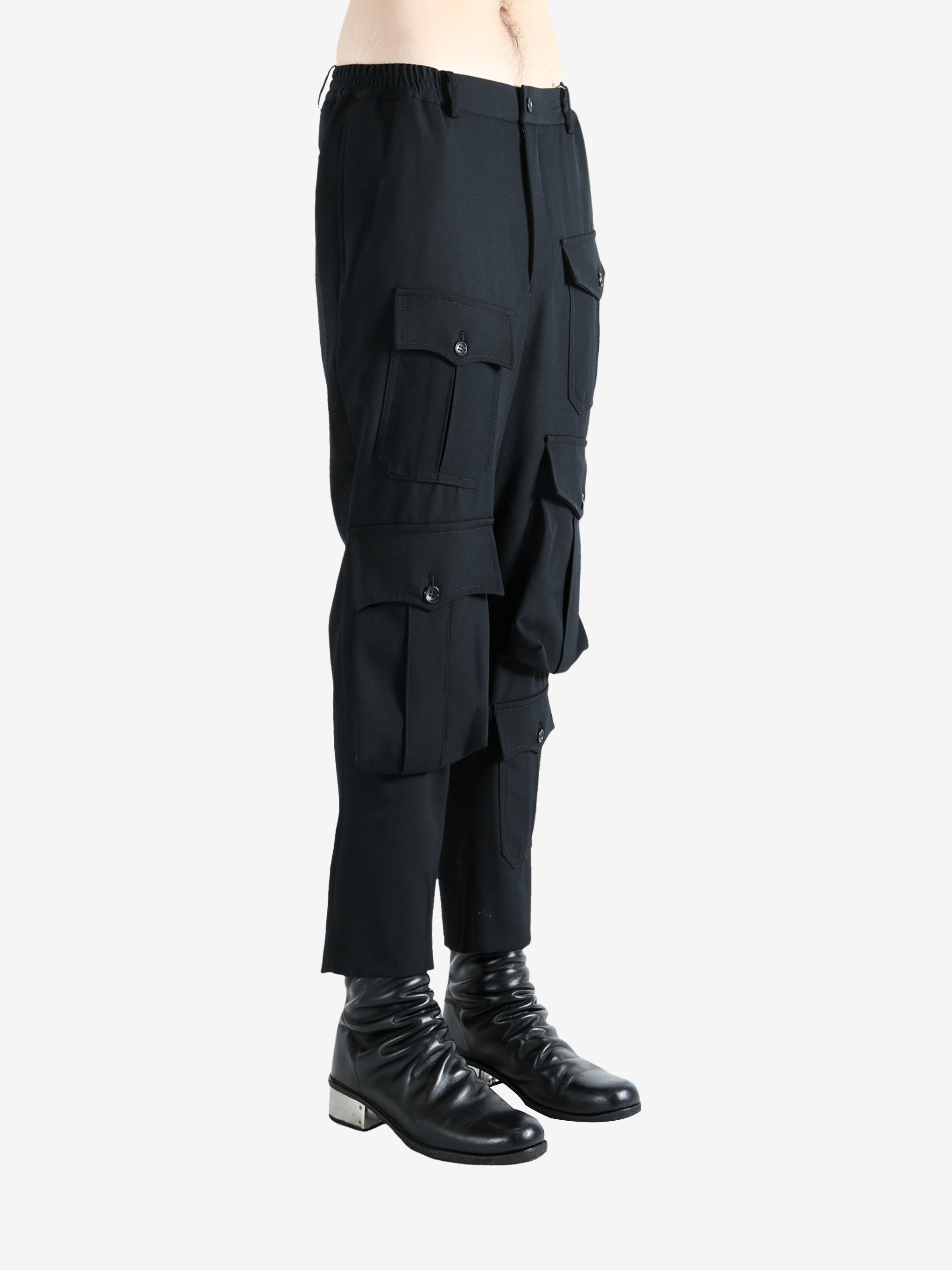 COMME DES GARCONS HOMME PLUS - Men Multiple Pocket Pants - 2