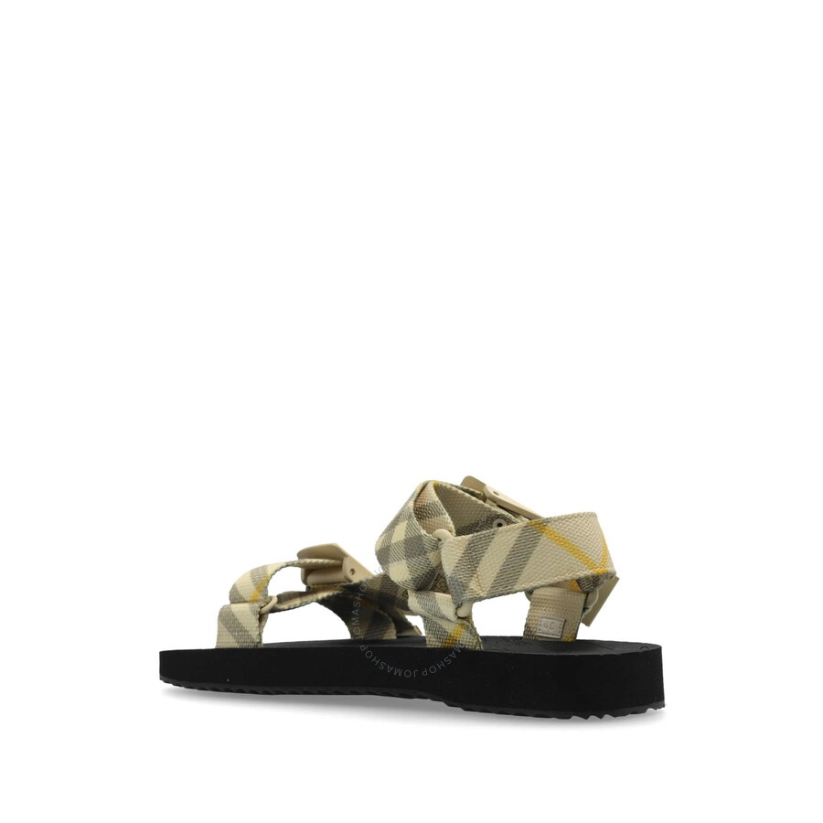 Burberry Check Trek Double-Strap Sandals - 3