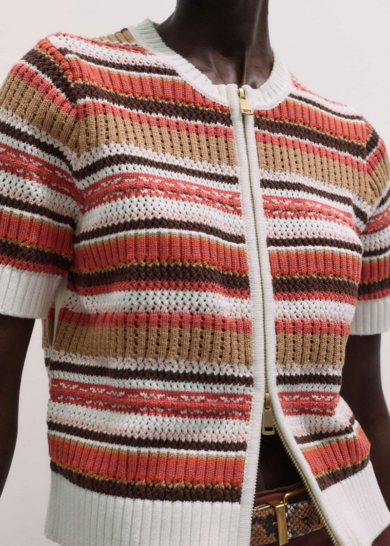 ME+EM Double Zip Knit Tee outlook