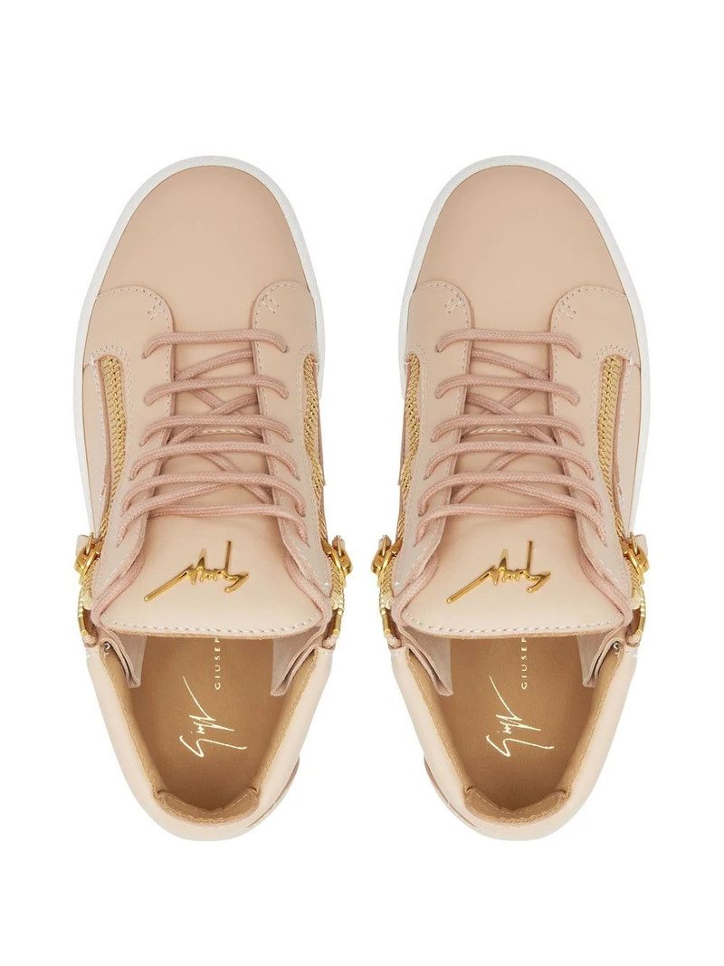 Kriss cut-out low-top sneakers 4