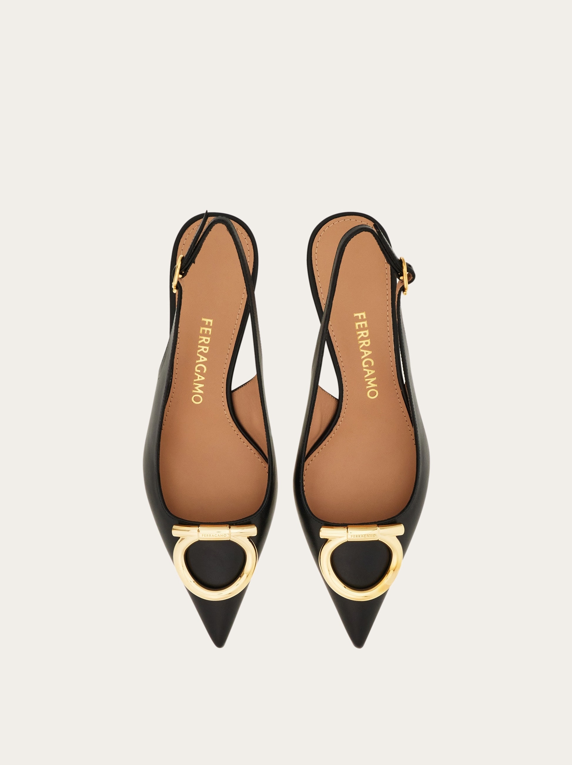 Maxi Gancini slingback pump - 2