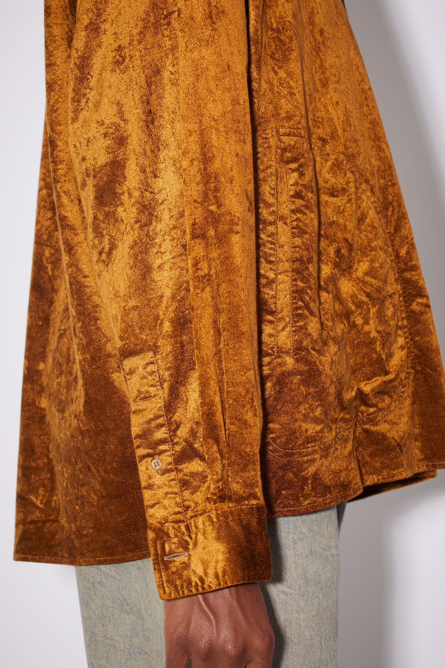 Corduroy shirt - Almond brown - 5