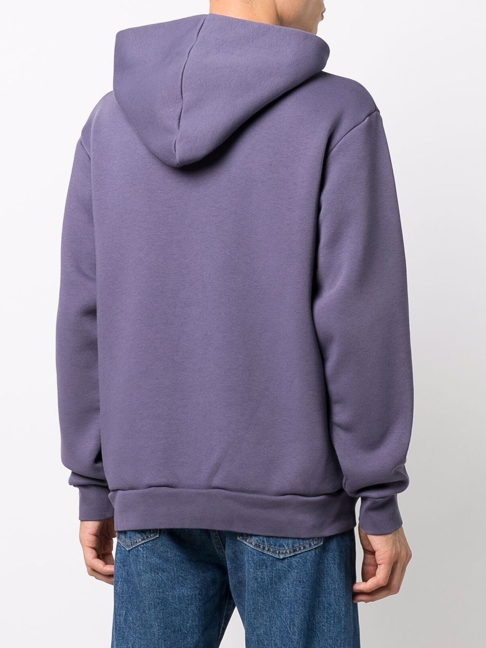 drop-shoulder cotton-blend hoodie - 4