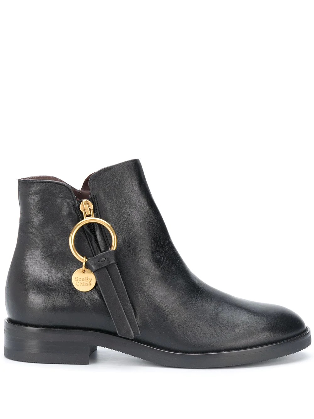 Louise zip-up ankle boots - 1