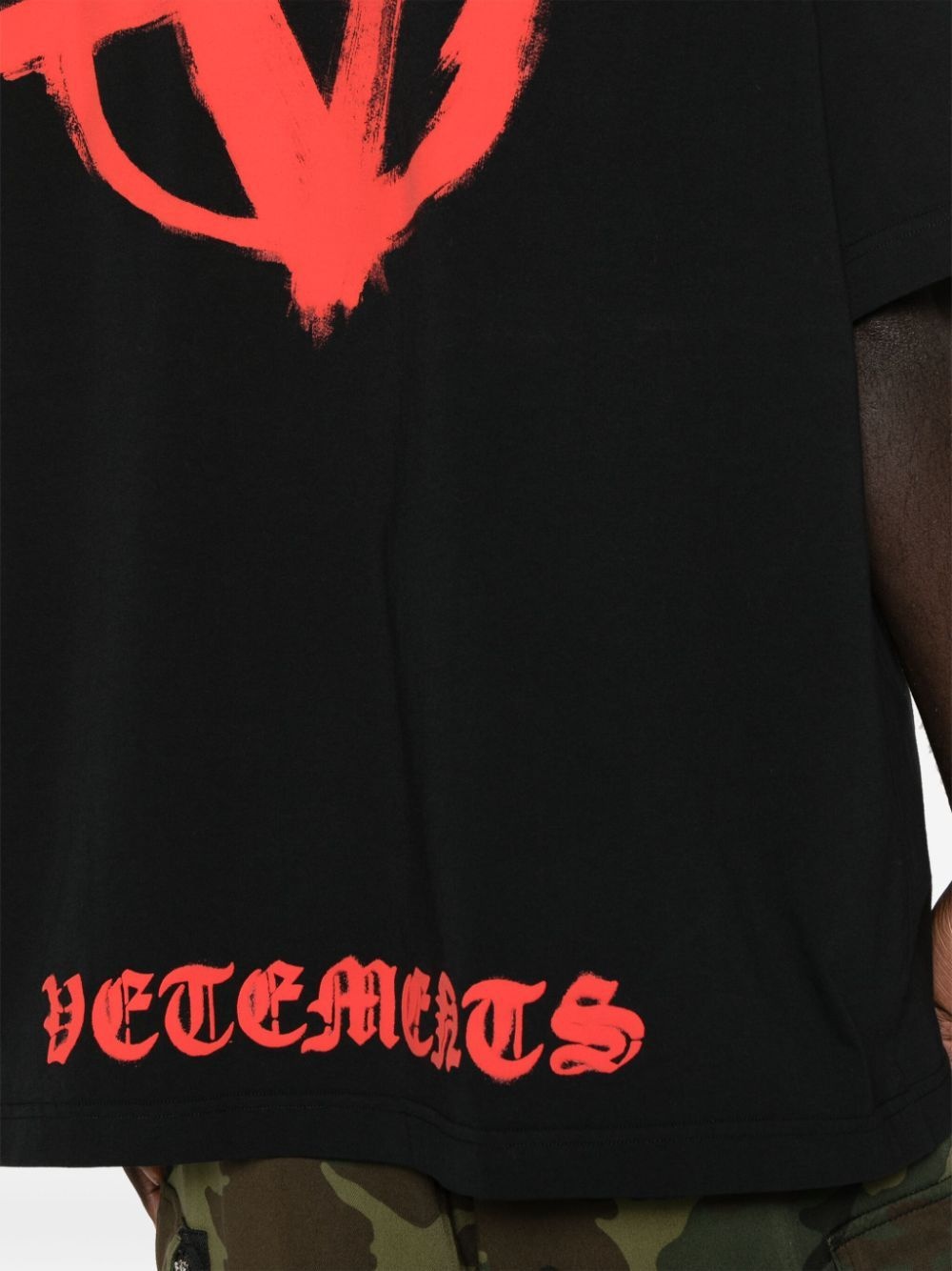 Reverse Anarchy cotton T-shirt - 6