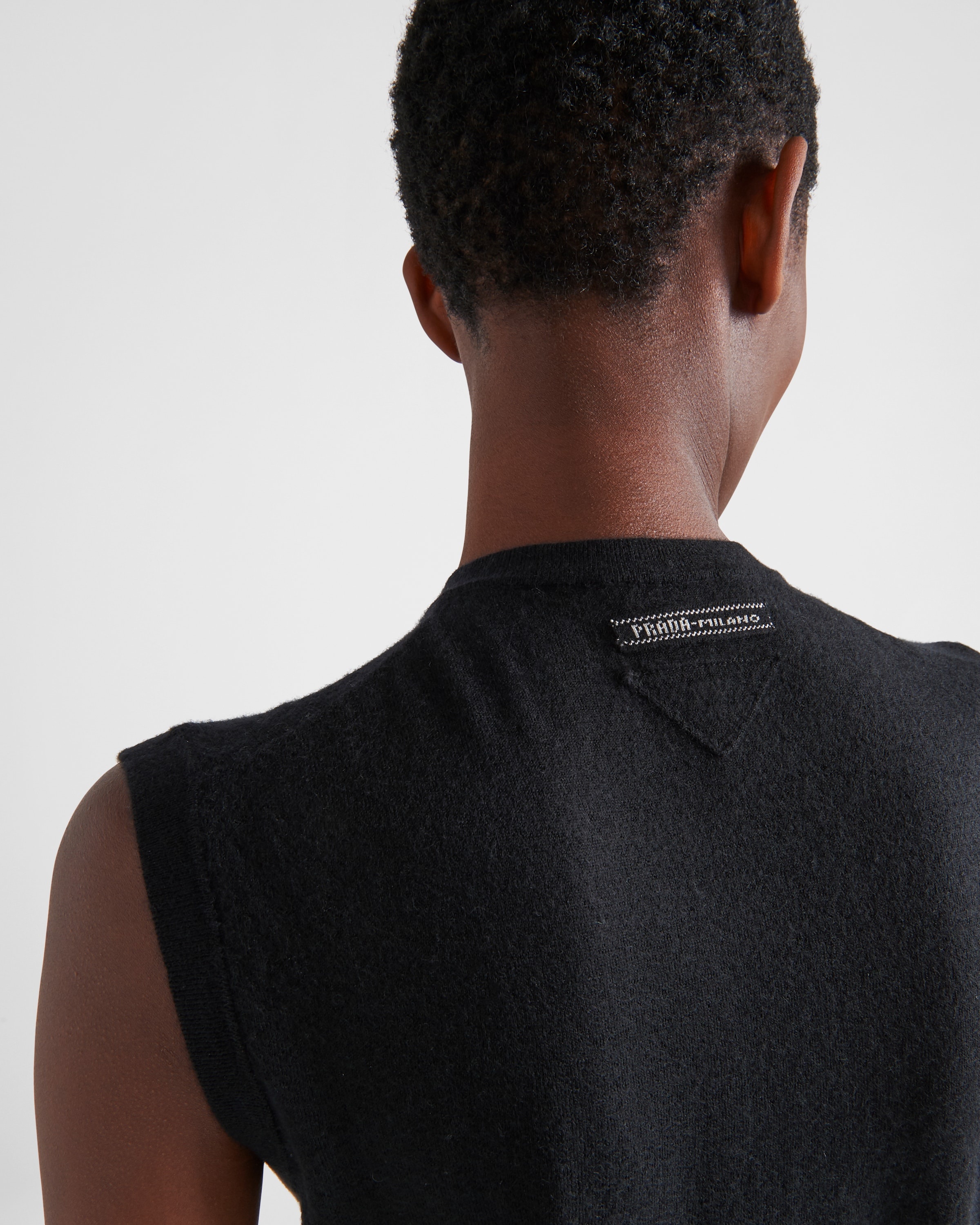 Cashmere zipper vest - 4