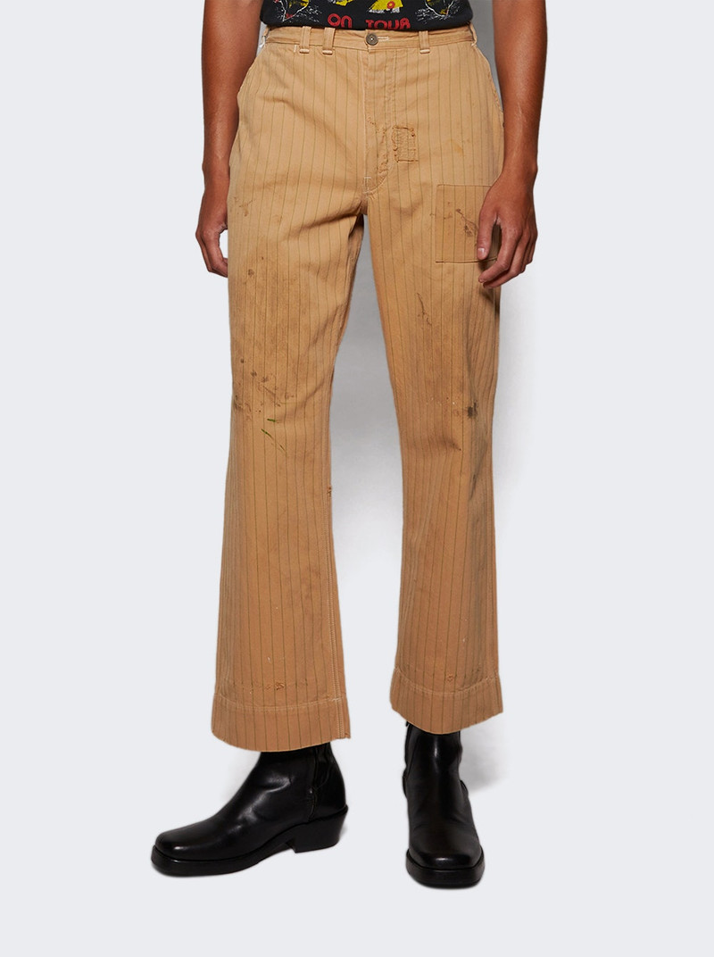 SAINT M×××××× X Sw Uniform Pants Beige outlook