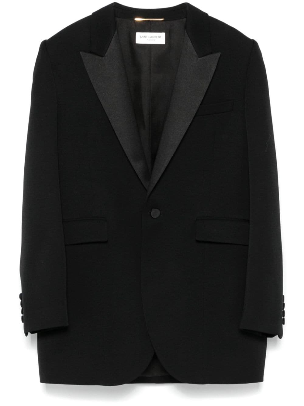 tuxedo blazer - 1