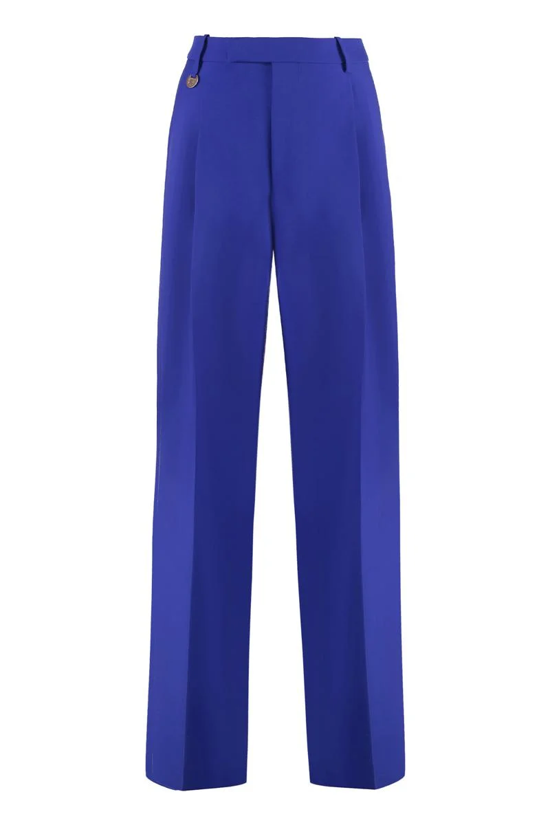 Burberry BURBERRY VIRGIN WOOL TAILORED TROUSERS - 1