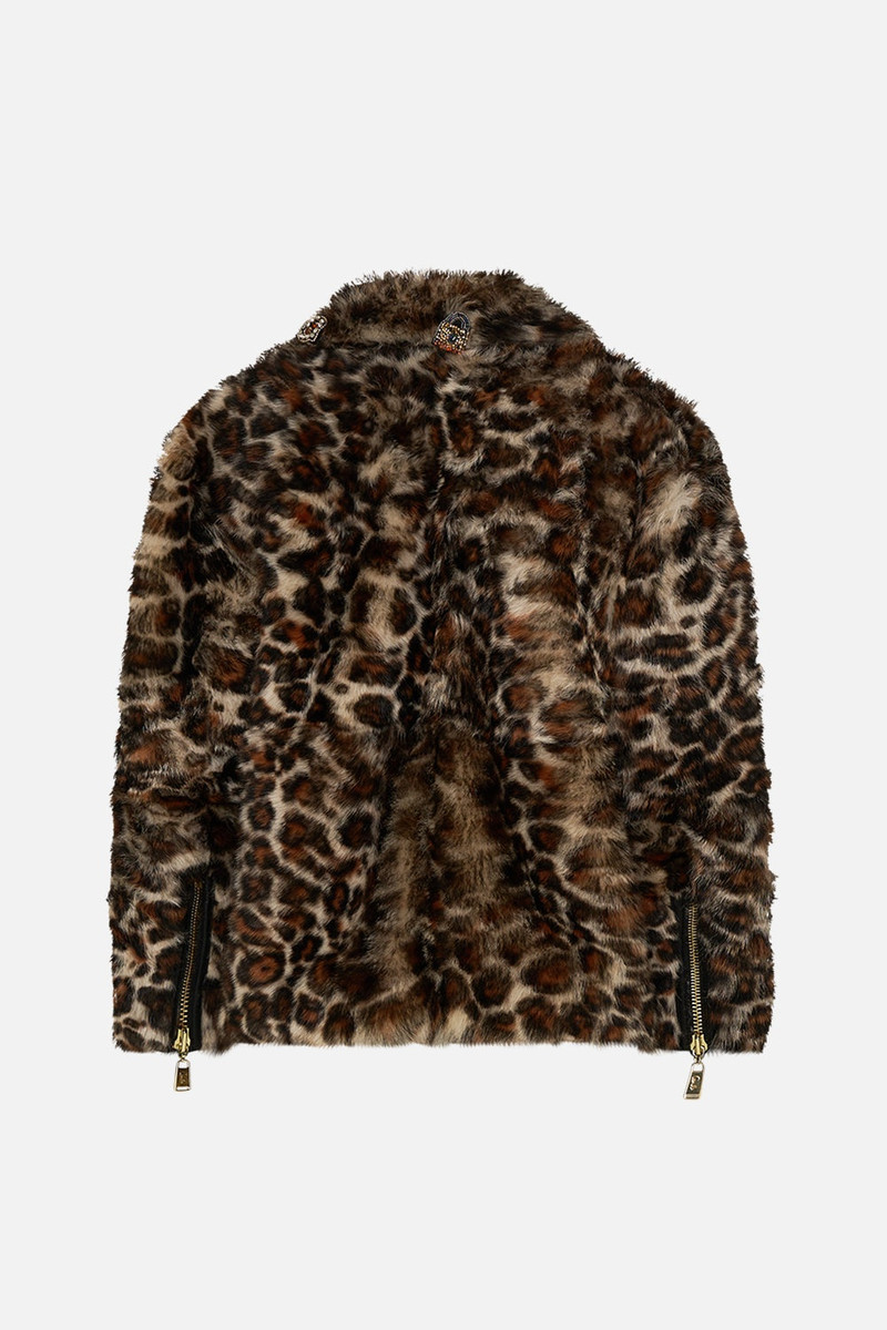 OVERSIZED FUR BIKER JACKET 7
