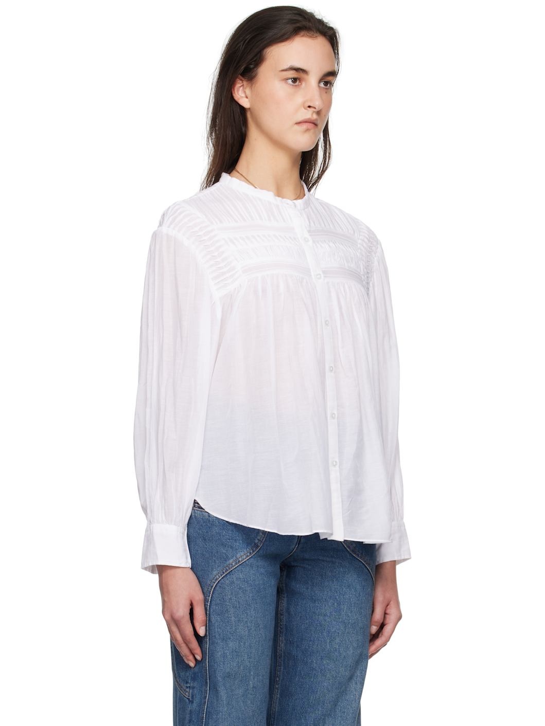 White Plalia Shirt - 2