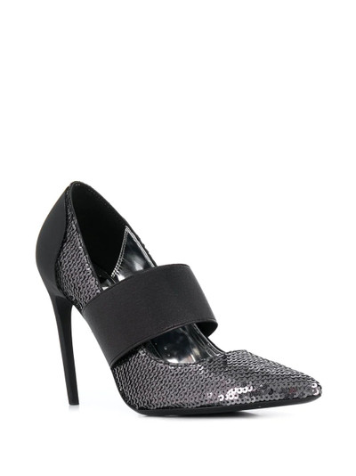 Diesel Sequined high-heel pumps with band outlook