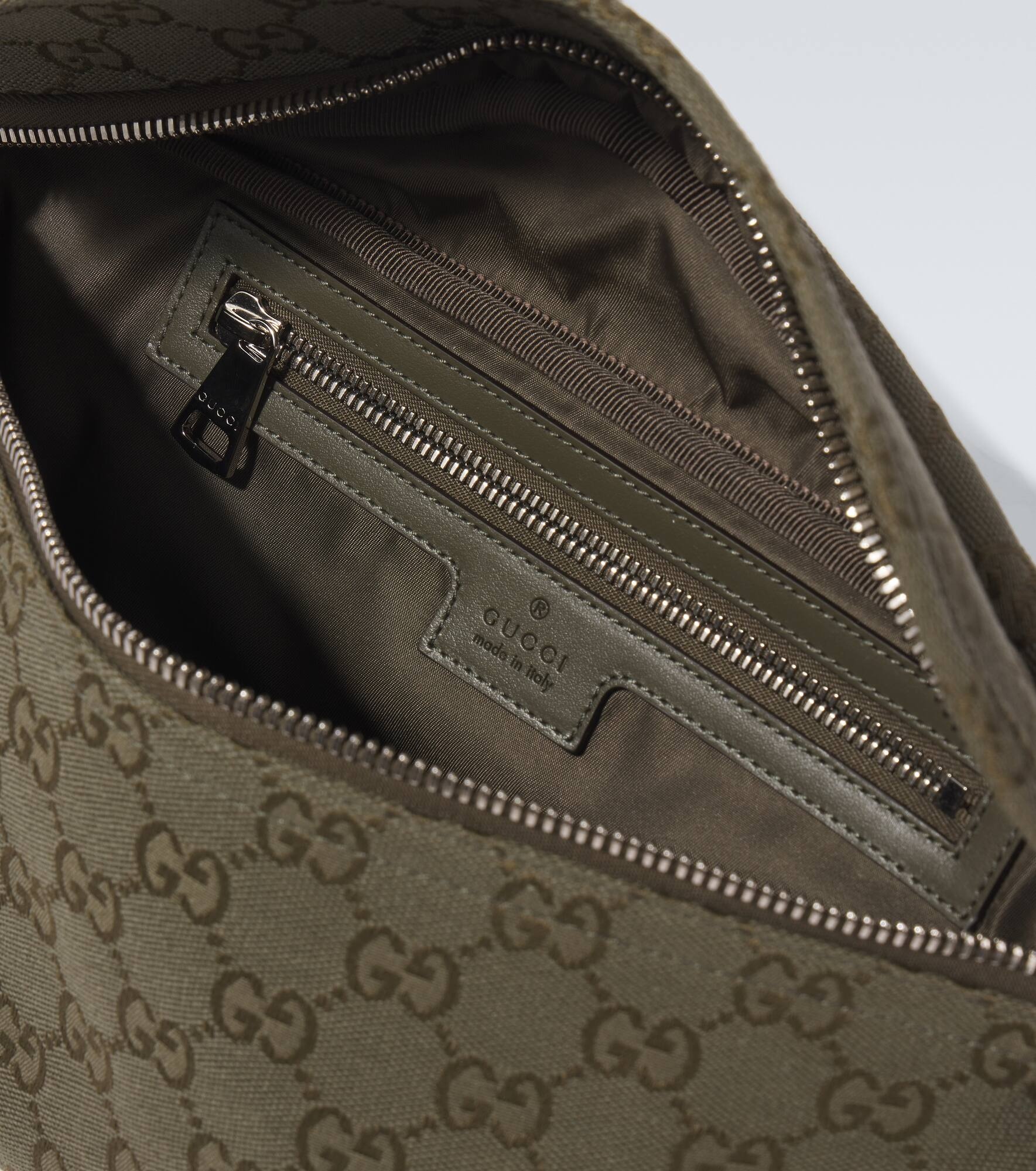 GG Canvas Large belt bag - 4