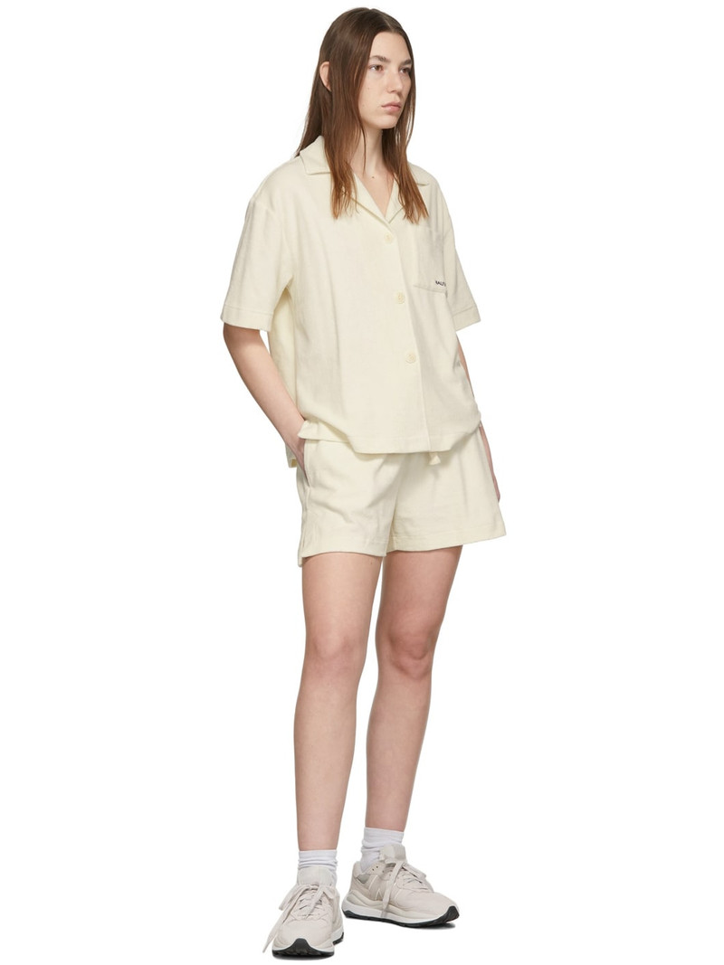 HALFBOY®️ Off-White Terry Shirt outlook