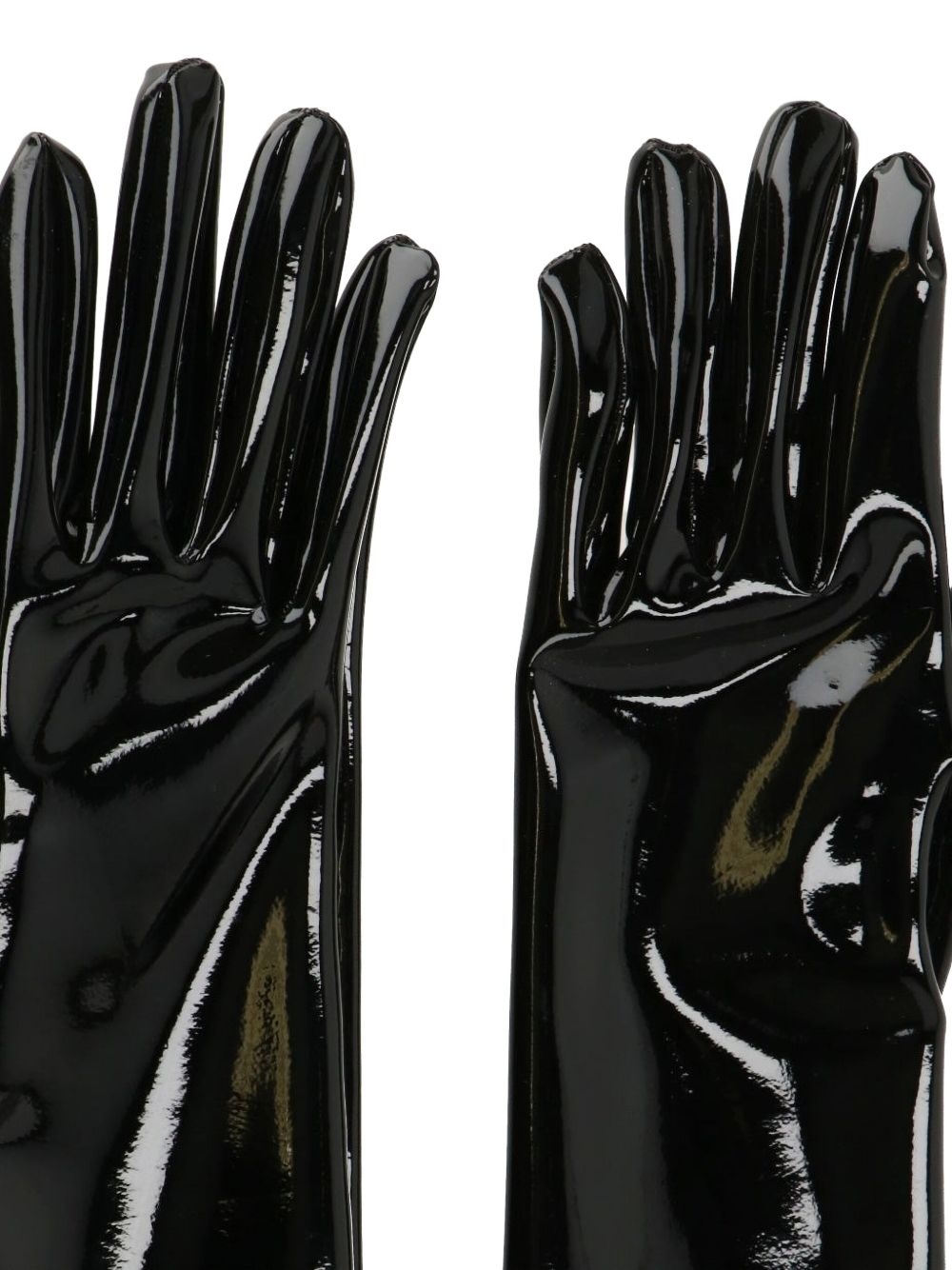 patent-leather gloves - 3