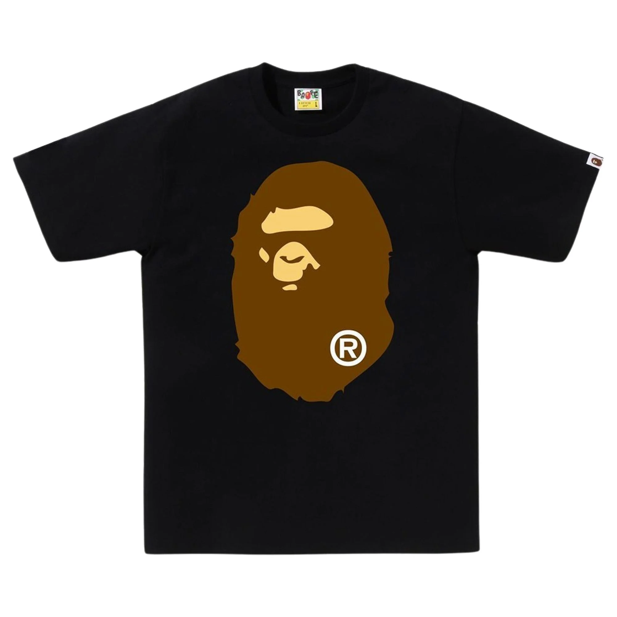 BAPE Big Ape Head Tee 'Black' - 1