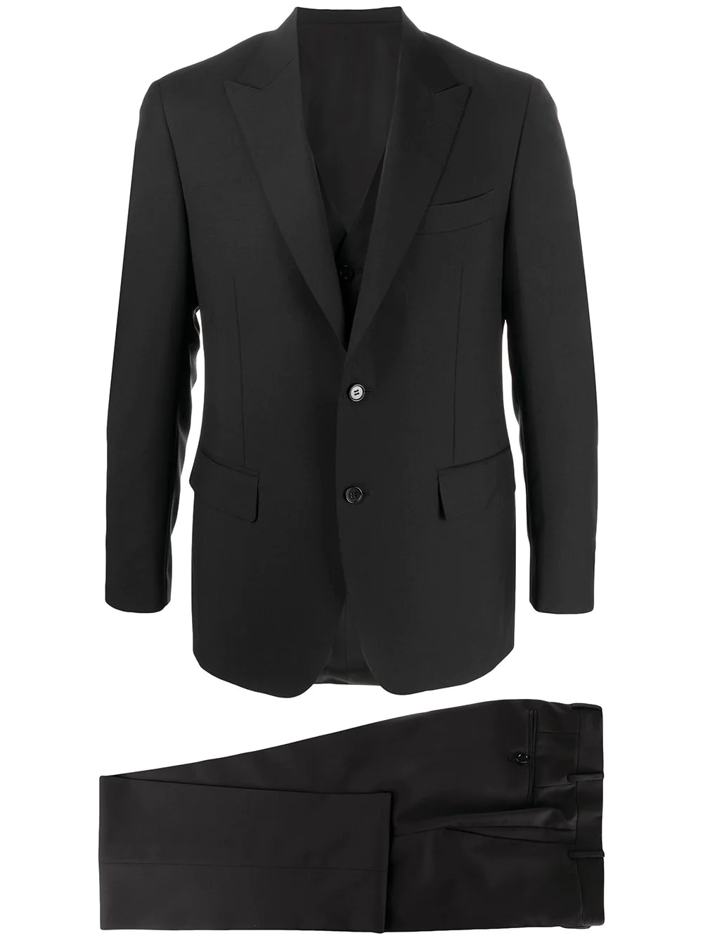 light slim two piece suit - 1