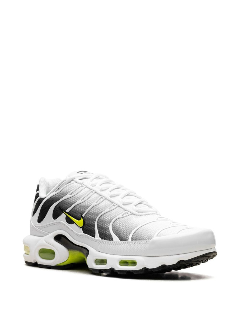 Nike Air Max Plus "White/Black/Volt" sneakers outlook