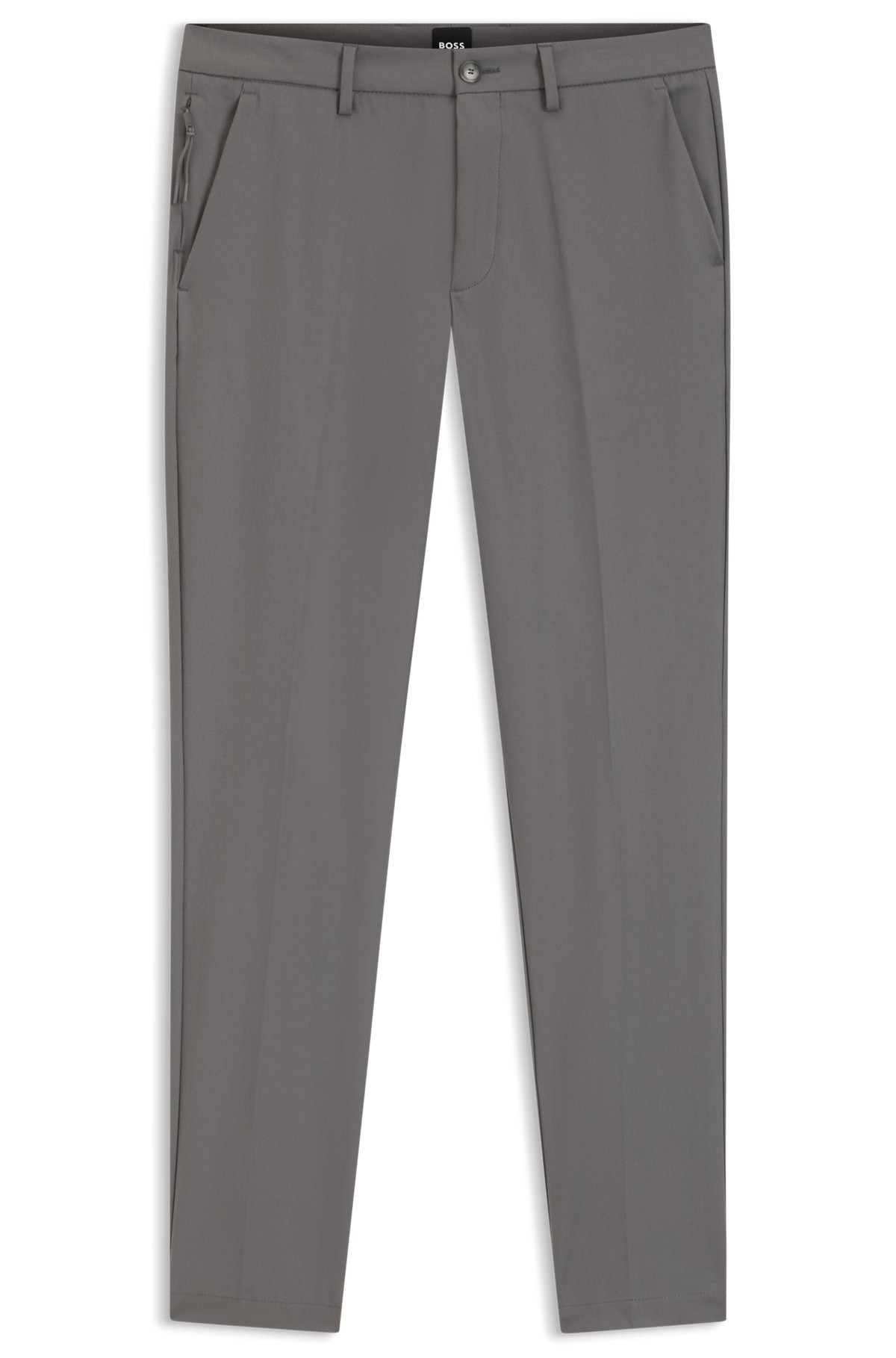 SLIM-FIT PANTS IN A STRETCH-COTTON - 1