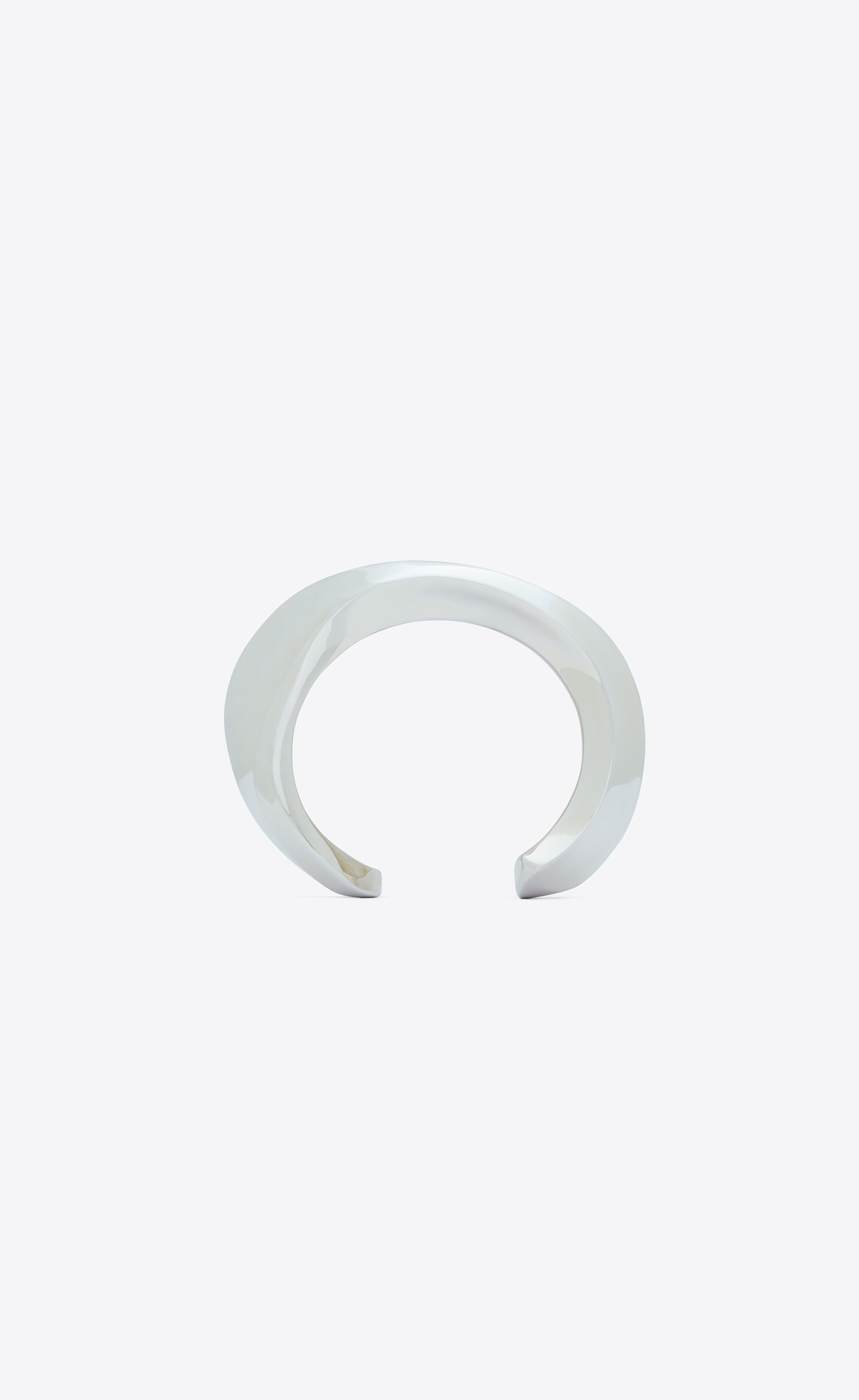 twist cuff in metal - 4