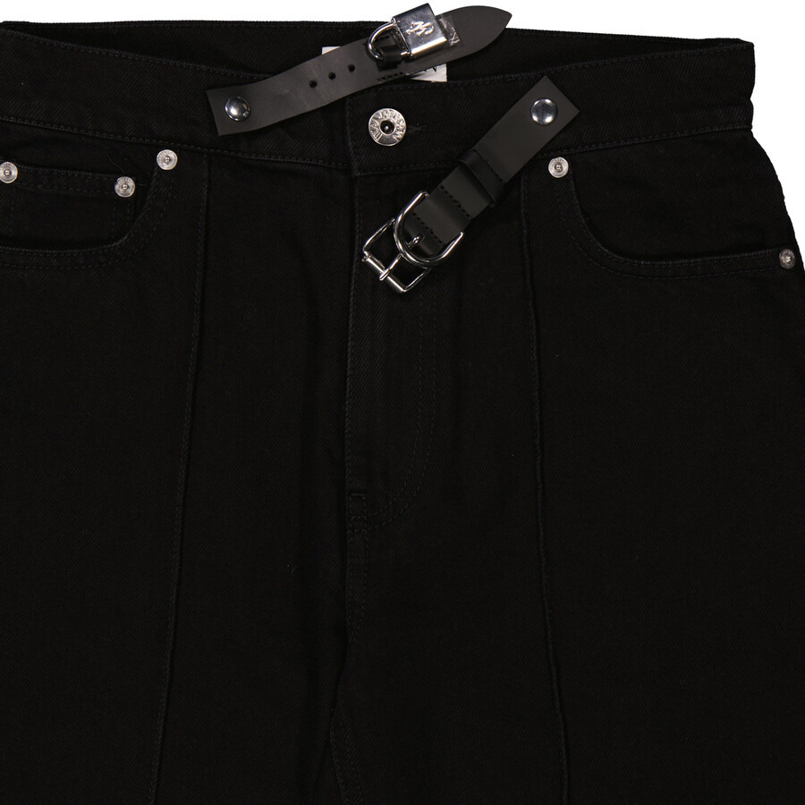 JW Anderson Black Denim Jeans - 2