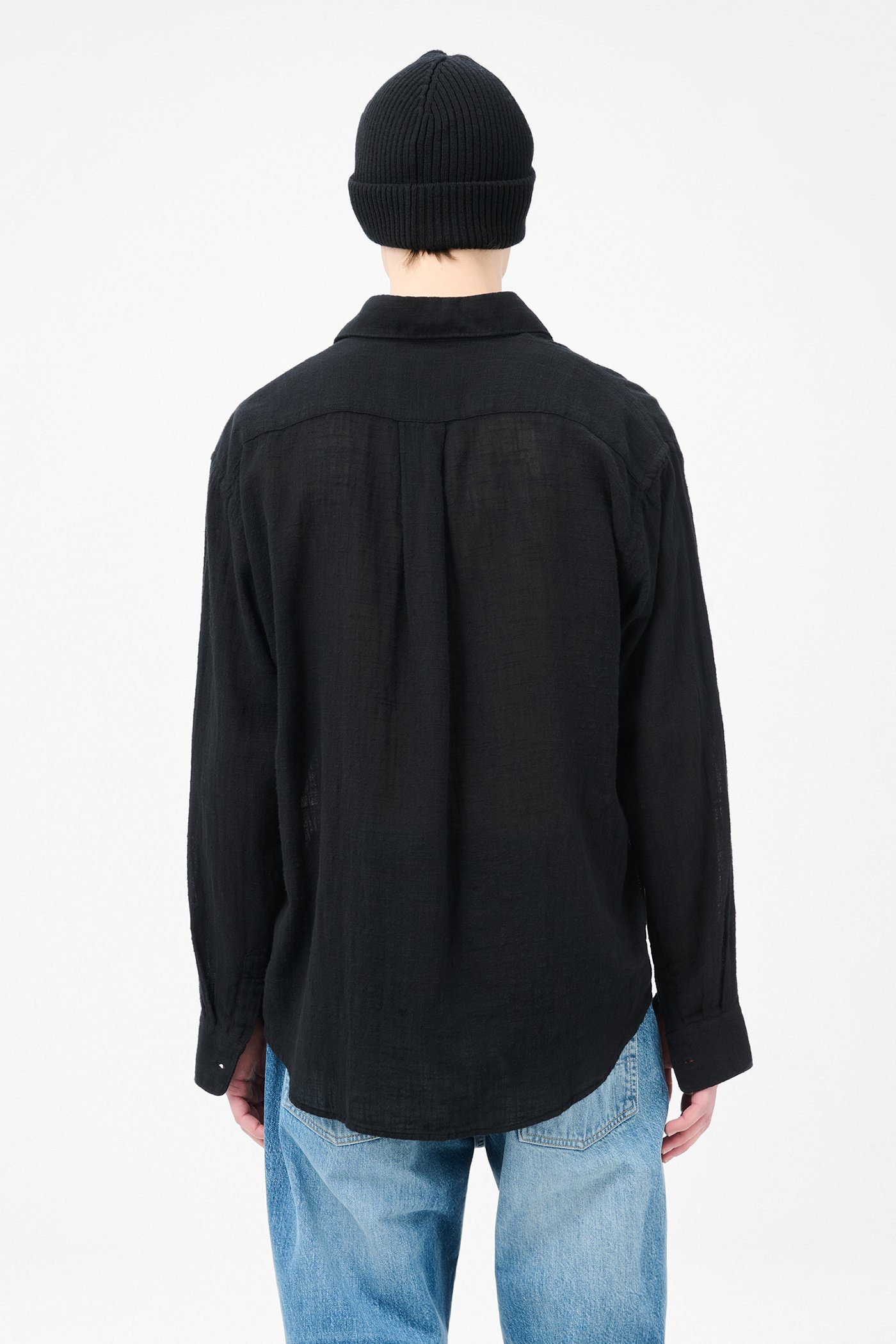 Coco Shirt Washed Black Air Cotton - 5