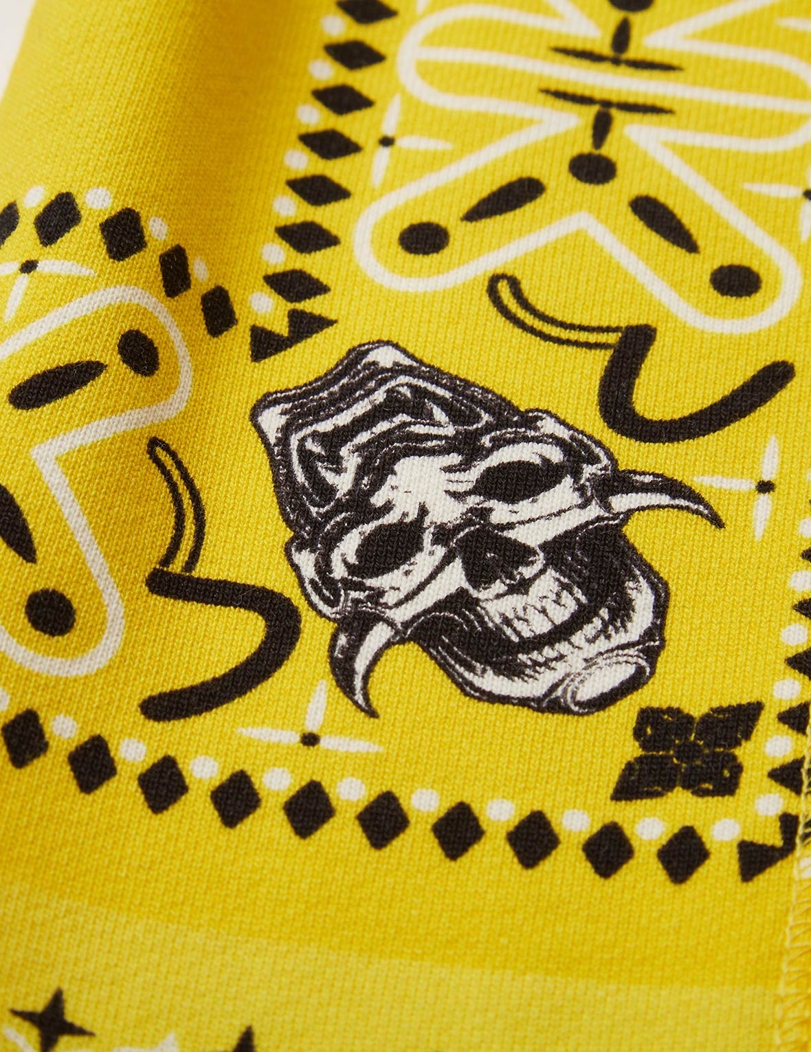 Bandana Panel Hoodie - 10