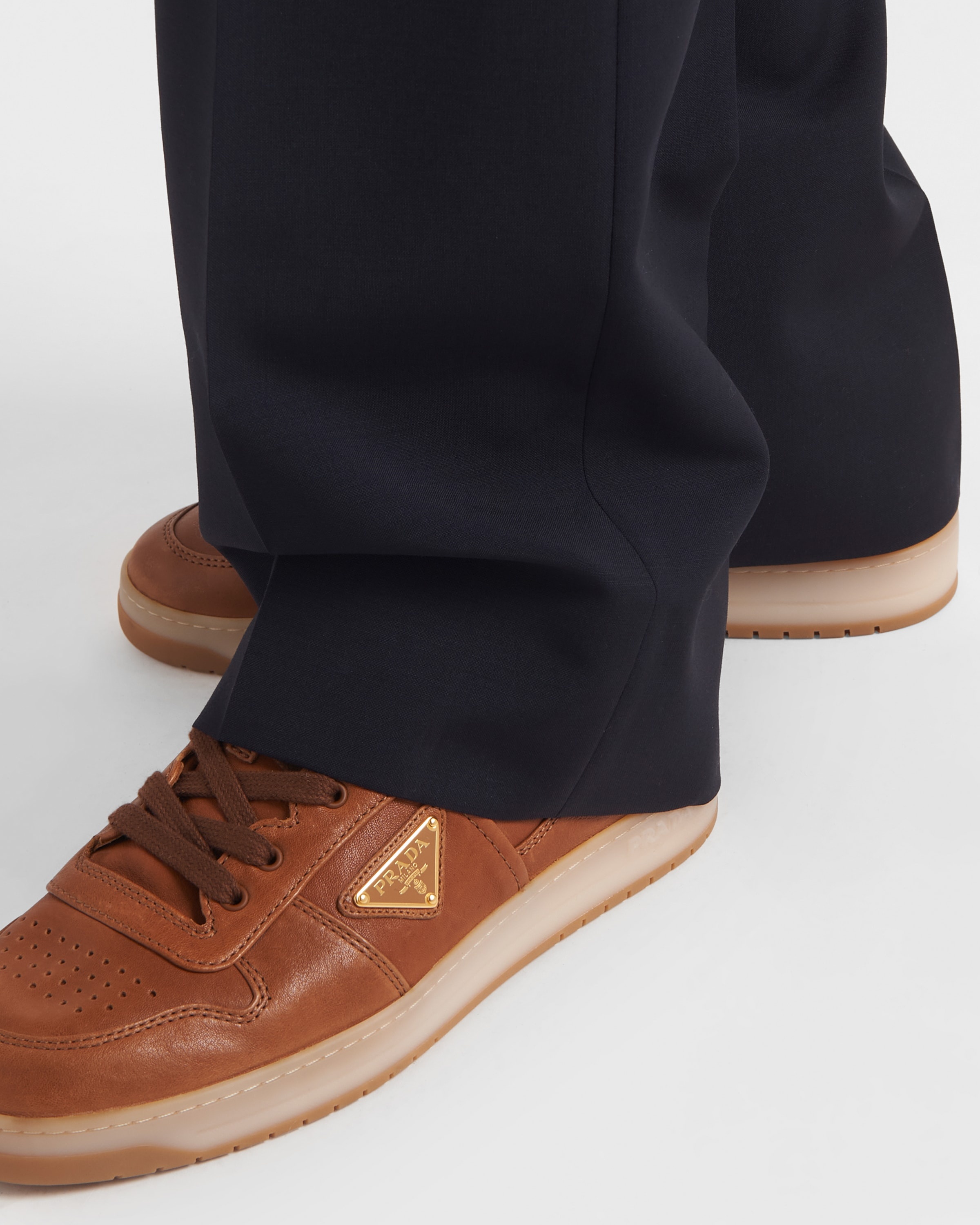 Downtown nappa leather sneakers - 3