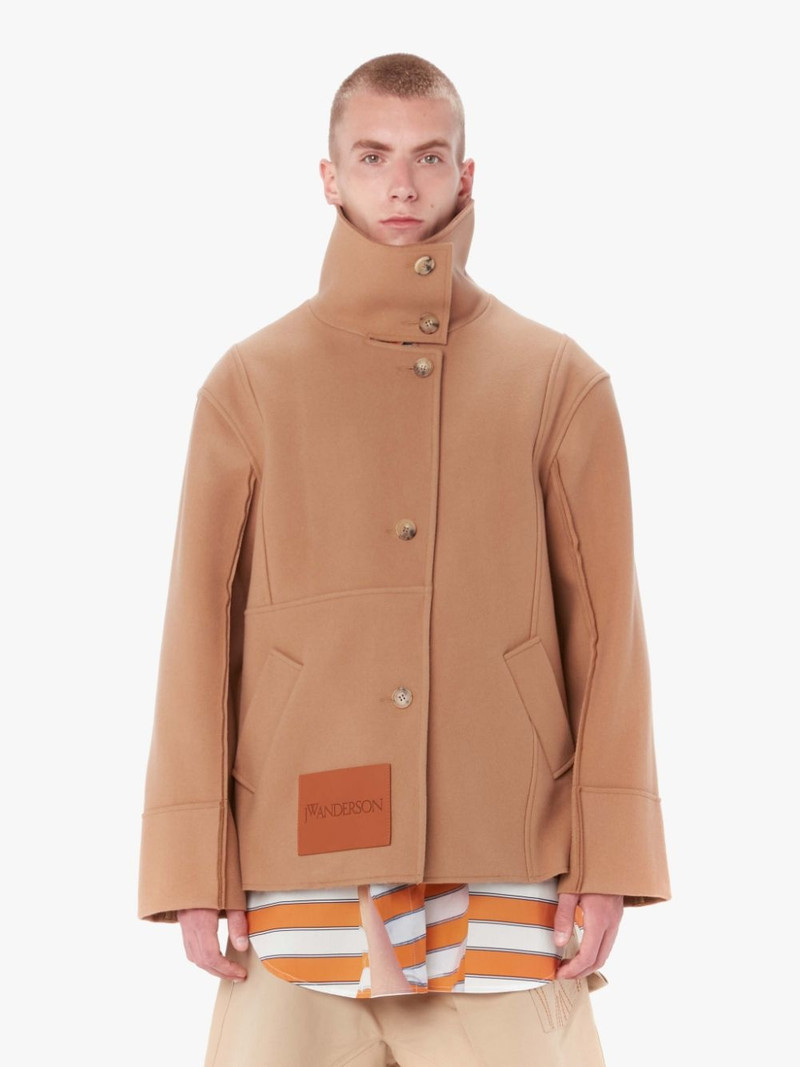 JW Anderson SHORT PEACOAT outlook