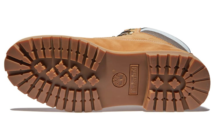 Timberland Heritage 6 Inch Waterproof Boot 'Wheat Nubuck with Black' A2GYX231 - 6
