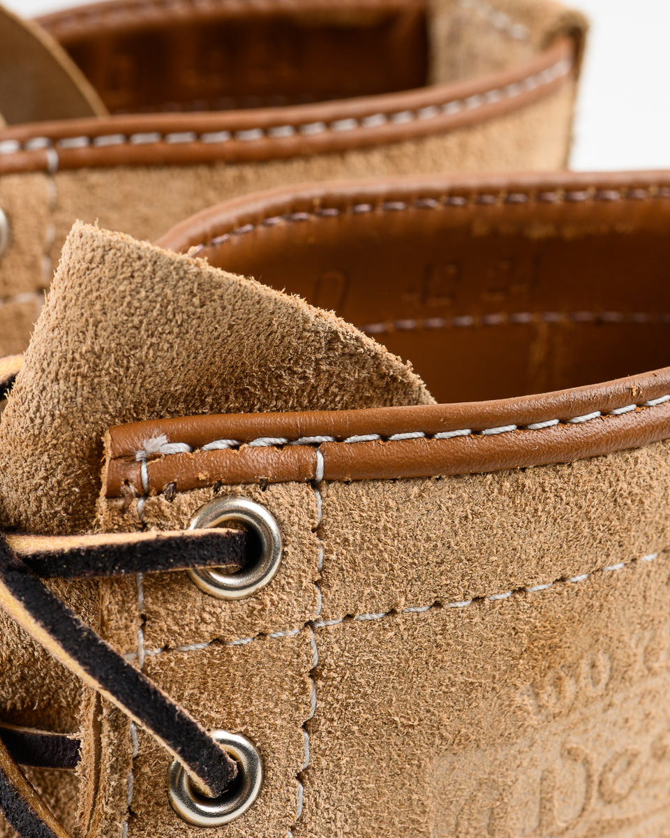 IHWE-FP-BLP Iron Heart Int'l x Wesco® - Rough-Out Boot - Burlap. The "Foot Patrol" - 9