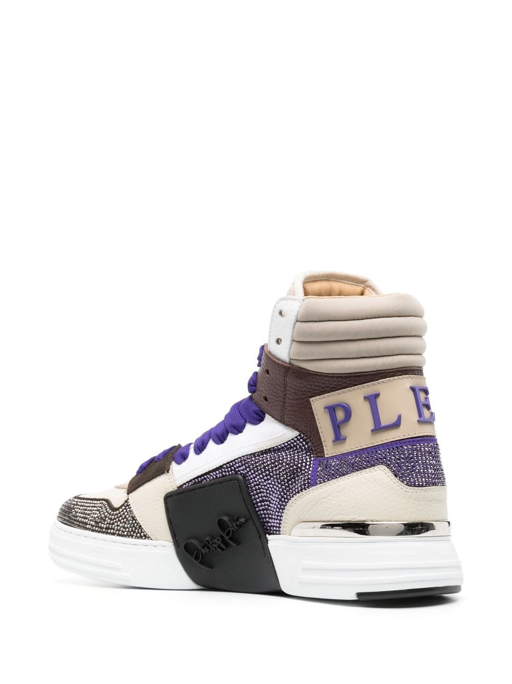 Phantom Skull & Bones hi-top sneakers - 3