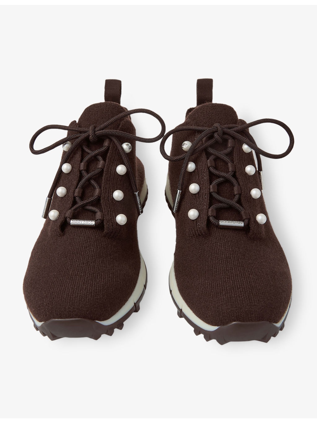 Veles Cashmere-Knit Low-Top Trainers - 2