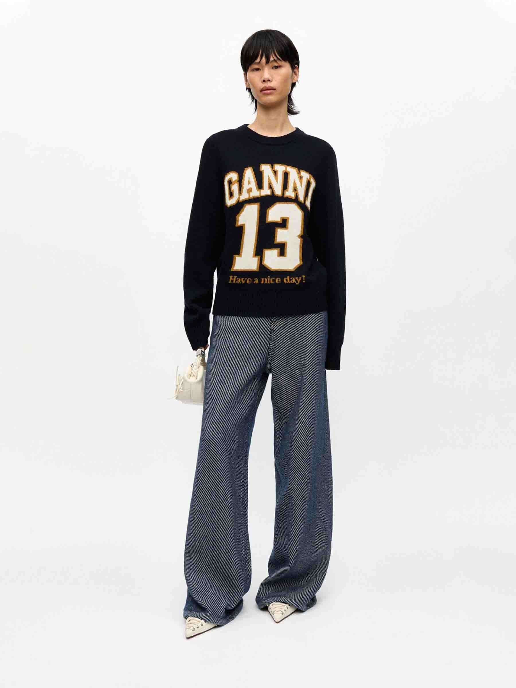 WOOL KNITTED JERSEY - 2