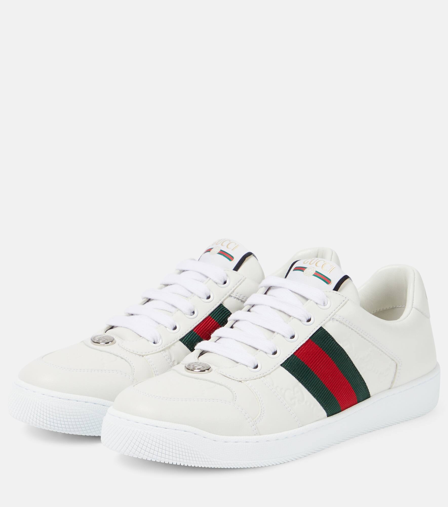 Screener leather sneakers - 5