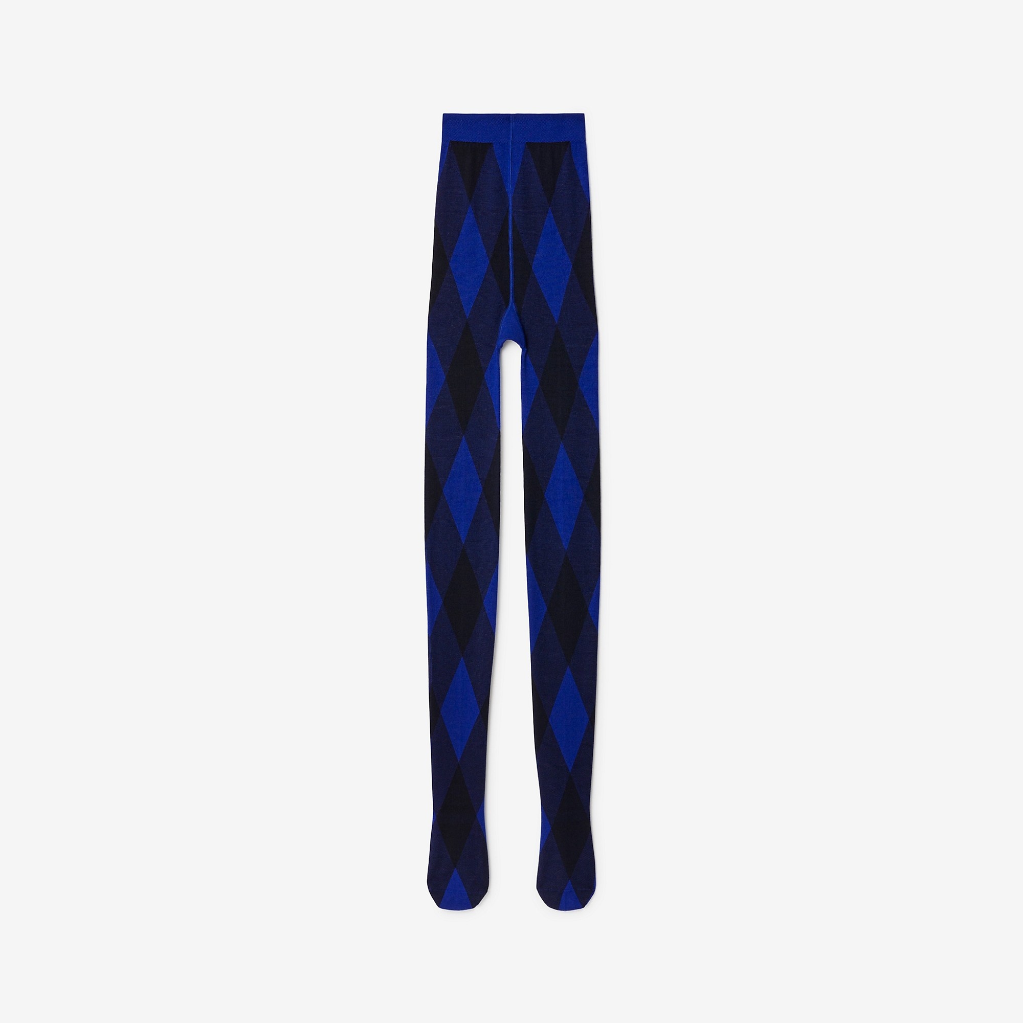 Argyle Wool Blend Tights - 2
