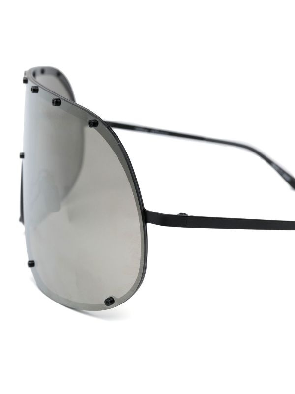 RICK OWENS Shield Sunglasses - 3