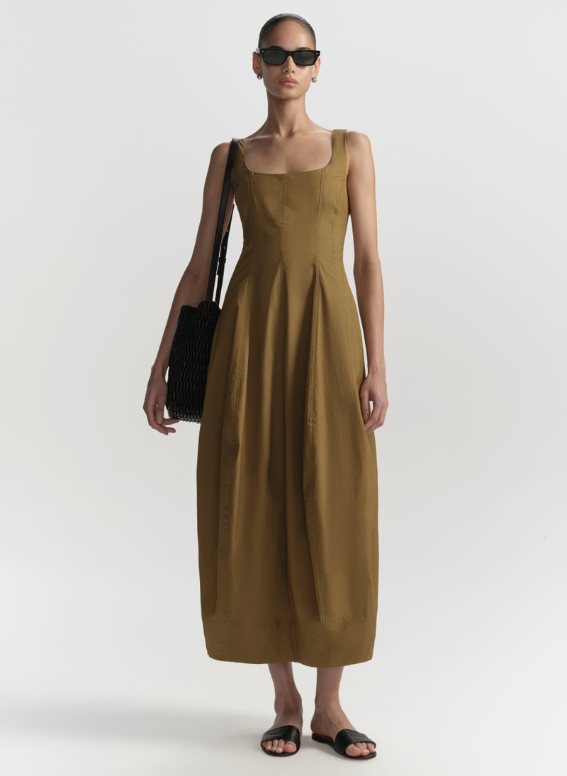 A.L.C. Veda Stretch Cotton Midi Dress outlook