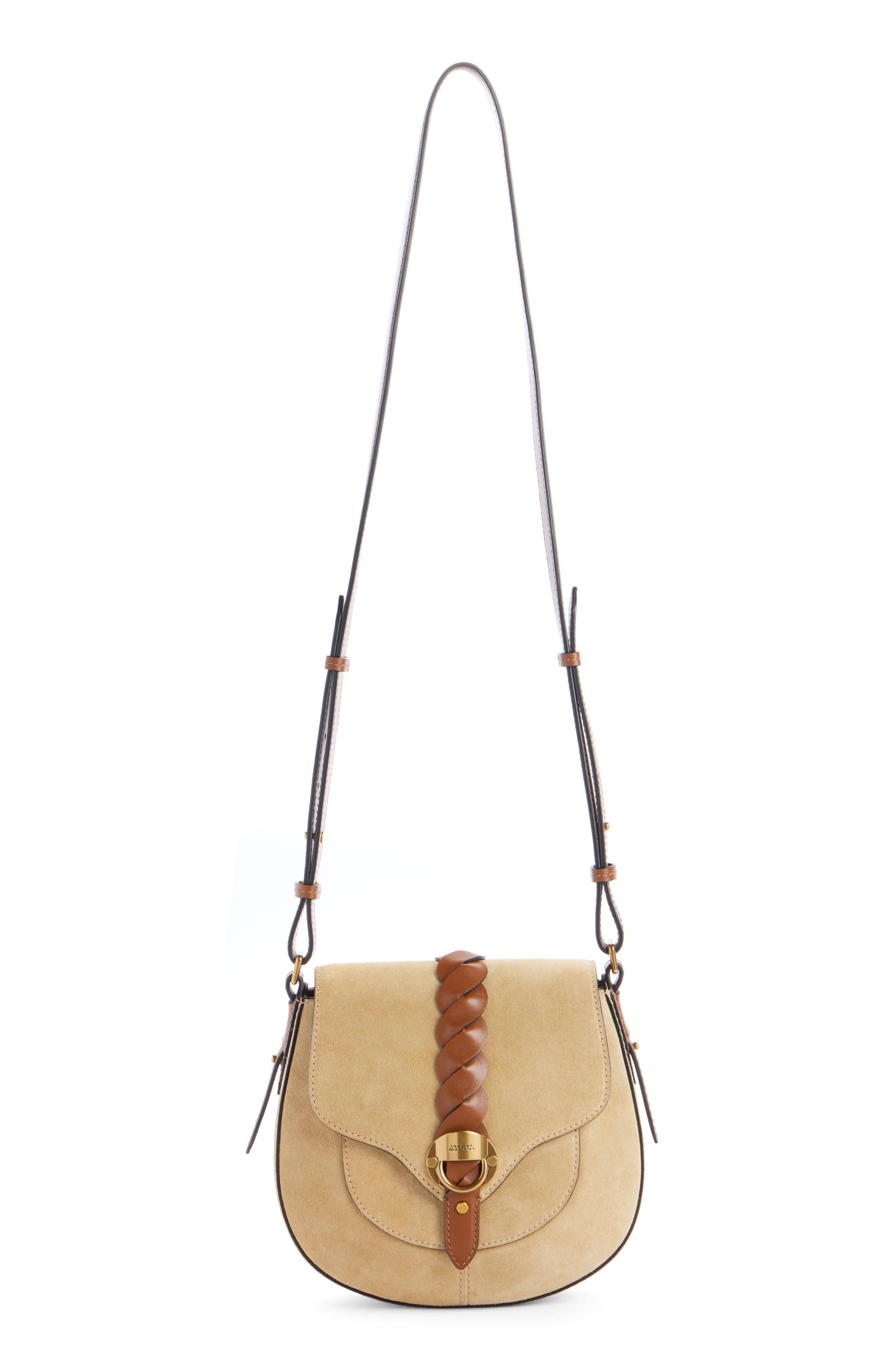 Isabel Marant Small Altay Suede Shoulder Bag in Beige at Nordstrom - 2