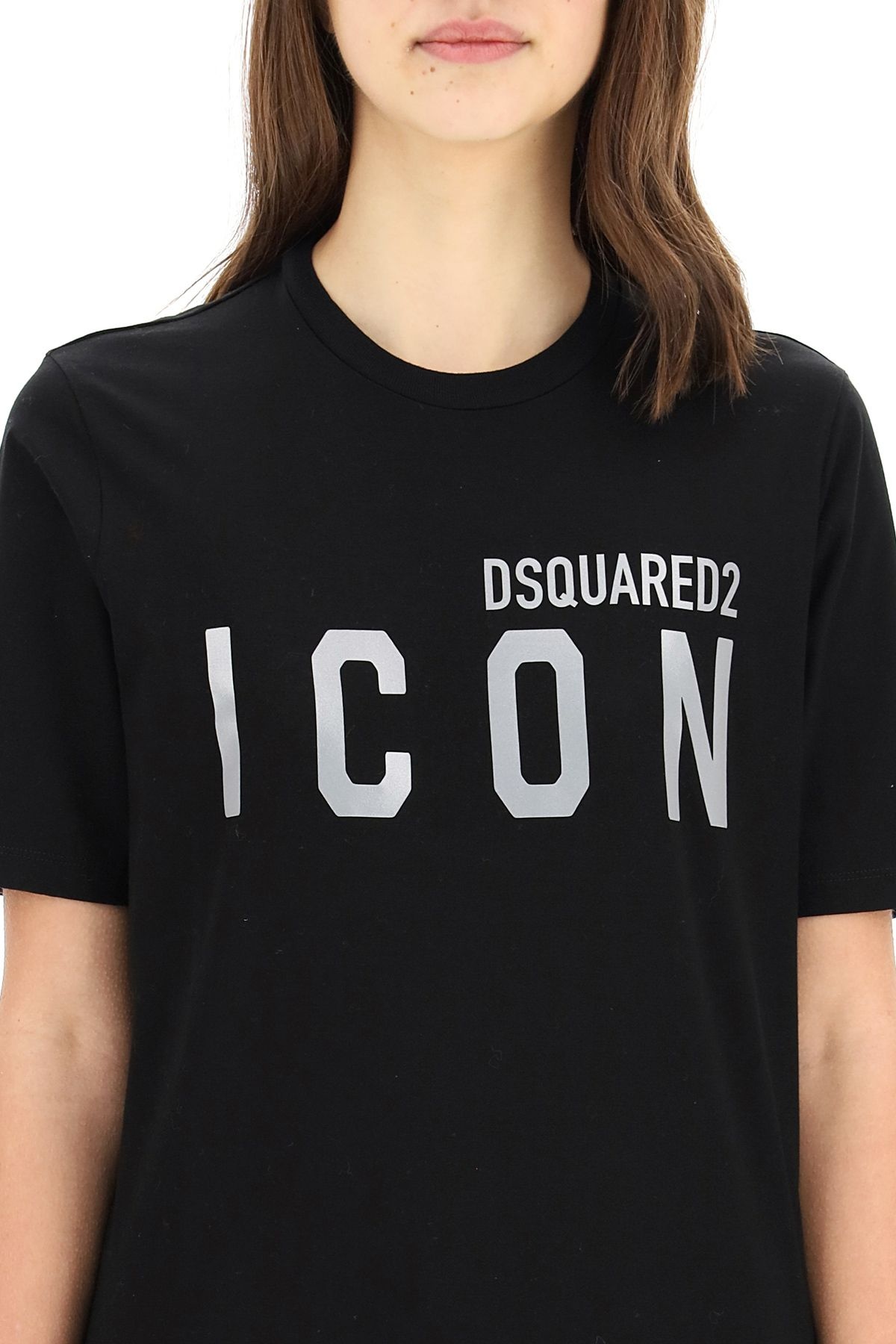 REFLECTIVE ICON PRINT T-SHIRT - 5